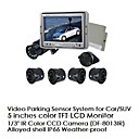 Wireless Video Parking Sensor System With 5"Alloyed TFT-LCD Monitor-IR Color CCD Camera