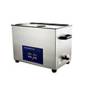 6.6 Gallon / 30 L Commercial Grade Large Digital Fully Stainless Steel Ultrasonic Cleaner Set With Basket PS-100A