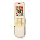 8900e enkele kaart tri-band bluetooth metalen deksel java gsm goud (2GB TF-kaart) (sz05450315)