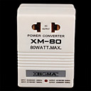 110V ~ 220V AC transformateur de puissance bidirectionnel adaptateur (80 watts max)