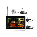 2.4G 4-ch monitor da 7 pollici con kit per bambini 4x telecamera wireless (sfa151)