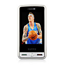shangnuo q880 Windows Mobile 6.5 gps wifi java (cartão de 2GB TF) quad band touch screen bluetooth celular inteligente branco e roxo (sz05150624)