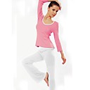marca de calças novo topo yoga set (yj090)