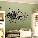 élégante fleur Wall Sticker (0732-XM-JJ-104-1)