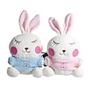3.5 Plug A Pair of Cute Rabbit Cartoon Speaker Pink for Ipod/cellphone/Notebook(SZM1257)