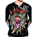 New Arrival Men's Tattoo Design Long Sleeves T-shirt (0482LGT1114-39)