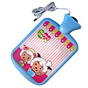 cute botella de agua caliente de ovejas estilo USB Mouse pad con 2 hub USB y la mano caliente de función (ceg1134)