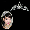 magnífico claro cristales tiara de novia de la boda (hg0810)