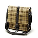 Fashion Grid Fabric Cross-body Shoulder Bag (10821373). More Color Available