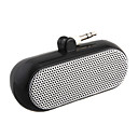 portátil de design de moda mini caixa de som preta para ipod / celular / notebook (szm1158)