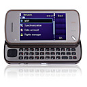 A10 N97 Style Dual Card Quad Band Slide Cell Phone Brown (2GB TF Card)