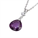 Beautiful 18K Gold Plated CZ Cubic Zirconia Necklaces (0292-91029-12)