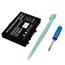 Ersatz-Akku (2000mAh) + Schraubenzieher und Stift für Nintendo DS Lite
