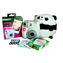 FUJIFILM instax mini 7s vaaleanpunainen instant kamera 10 elokuvaa (dce112)