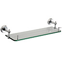 Bathroom Accessories Solid Brass Glass Shelf (0640-2509)