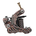 máquina de tatuagem empaistic 100% artesanais - moldura de bronze