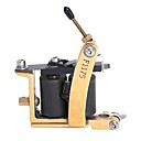 100% Handmade Unique Latest Steel Handmade  Tattoo Machine Gun Shader and Liner 0359-0125-JL-187- Golden