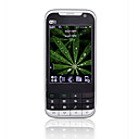 H8 Dual Card Dual Camera Quad Band WIFI TV JAVA Flat Touch Screen Cell Phone Black (2GB TF Card)