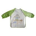 Green Sleeve Cartoon Baby's Gown