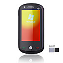 U6 + Windows Mobile 6.5 quadribande wifi java fm téléphone à écran tactile de cellules (carte 2GB TF) (sz05150987)