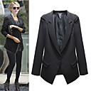 long blazer blazer femmes boyfriend forme (0101al002-0677)