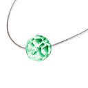  Green Light Glitter LED Necklace (3*AG13 Included)