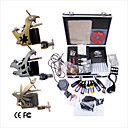 Livraison gratuite Kit Professionnel TATTOO MACHINE série complète avec 3 machines gun Tattoo (0359-03.16-T016)