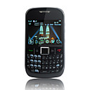 F052 Dual Card Quad Band WIFI TV JAVA QWERTY Keypad Cell Phone Black (2GB TF Card)(SZ00720668)