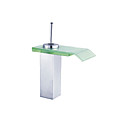 Single Handle Chrome Waterfall Bathroom Sink Faucet(1018-LK-8026)