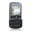 9700 Built In 2G Memory Quad Band Dual Card TV JAVA WIFI Trackball QWERTY Keypad 180 Degree Rotate Cell Phone Black