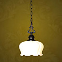 Fields and Garden Black Single Light Chandelier(0810-2197-1D)