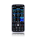 T168 wifi Quad-Band Dual-Karte Dual-Standby-TV-Funktion Dual-Kamera Immobilie Touchscreen bar Handy schwarz (2GB Karte tf) (sz05440469)