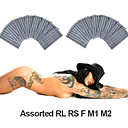 500 Pcs Sterilized Assorted Tattoo Needles Set