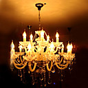 Candle Crystal Chandelier with 15 lights (Chrome Finish)