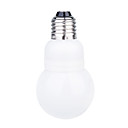 e27 1w 3000-3500K warm wit led ball lamp (220v)