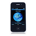 C1000 JAVA QWERTY Keypad Dual Card Quad Band Bluetooth Dual Camera FM TV 3.0 Inch Touch Screen Cell Phone Black