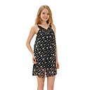 v camisola vestidos de escote escote de la mujer esqueleto (1802bc002-0736)