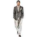 unique à poitrine 2 Touche côté évent, l'usure des joints marié revers en laine / Tuxedo / veste et pantalons pour hommes (pmssxz00010)