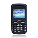 Q10 Quad Band Dual Card Dual Standby QWERTY Keypad Bar Cell Phone Black (2GB TF Card)