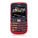 W8522 quad band dual cartão dual tv lanterna câmera ultra fina java qwerty trackball wifi teclado touch celular tela vermelha e preta (cartão de 2GB T