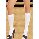 genoux blancs bas élastiques / costumes sexy / bas pour femmes (0804bd004-0728)