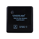 SY-380 Black color Mini Multi in One Memory Card Reader