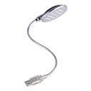 collo flessibile usb alimentato da 13 led luce bianca per il computer portatile