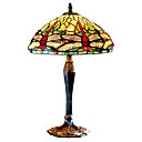 Tiffany-style Red Dragonfly Table Lamp(0923-T47)