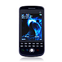 P900 Dual Card TV Trackball Touch Screen Cell Phone Black(2GB TF Card)