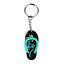 chinelos forma de disco flash USB shell com chaveiro (capacidade)