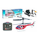 3CH RC Helicopter With Gyro Digital Infrared Radio Remote Control Helicopters Indoor Toy(Red)(YX02679R)