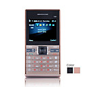 e90 banda cuádruple doble tarjeta sim tv java linterna bluetooth del teléfono celular negro (funda de piel libre) (sz00510357)
