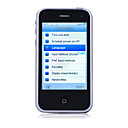 M002L WIFI Quad Band Dual Card TV Camera 3.5 Inch Touch Screen Phone Black(2GB TF Card)
