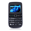 9700 wifi-kaart dual dual camera quad-band tv optische muis QWERTY-toetsenbord mobiele telefoon zwart (2GB TF-kaart)